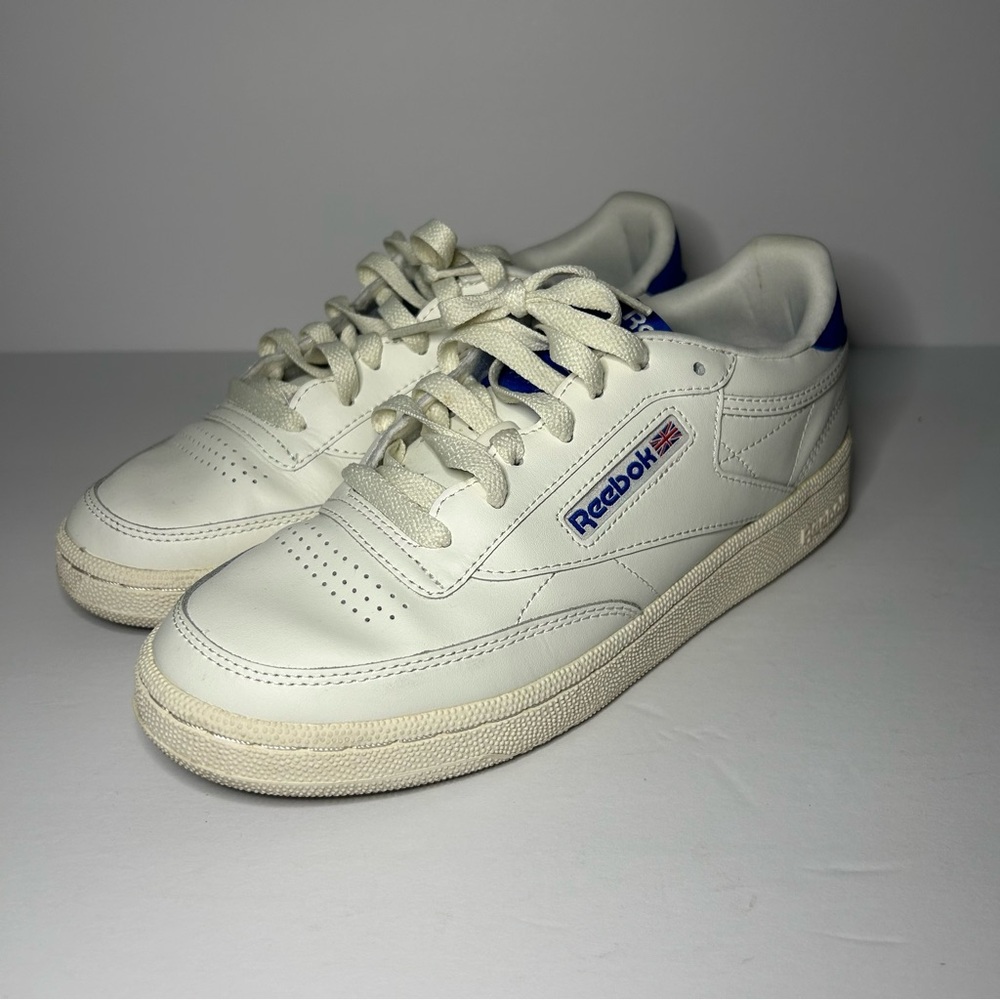 Reebok Women’s Club C 85 White and blue sneakers